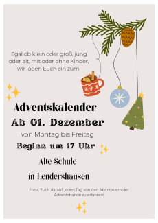 Advent 2025 in Lendershausen